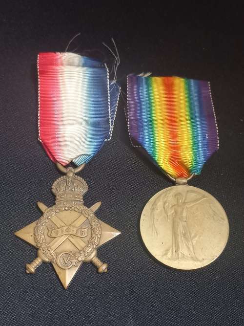 WW1     16844  PTE.  J.W. MOORE. R.INNIS:FUS:                        L24