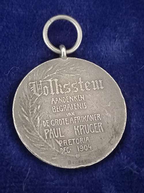 Set of Paul Kruger Funeral Medals  In Original Case