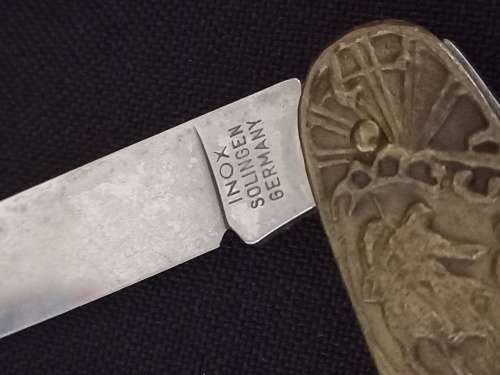 Eendracht Maakt Macht ZAR / OFS Pocket Knives and a Letter Opener In Wooden Case     ` STUNNING `