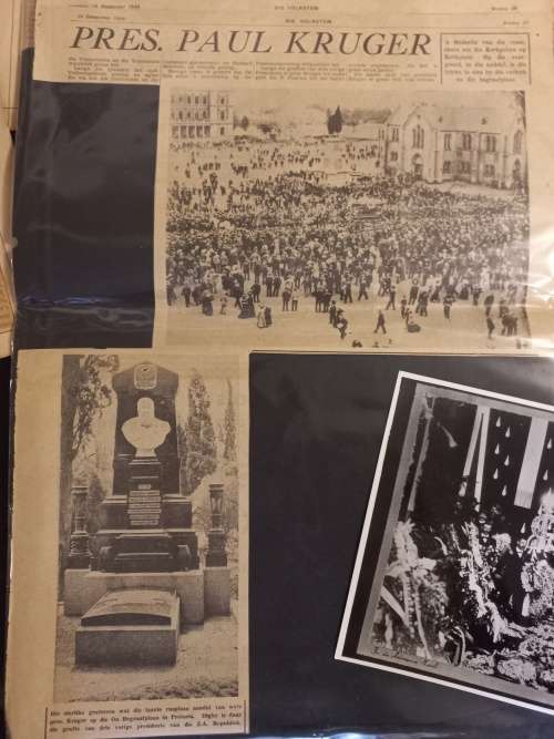 The Funeral of President Kruger: Ephemera and Exonumia