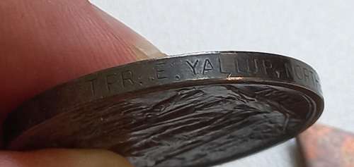 Natal Reballion Medal1906 And Trio Set WW1  Awarded To TPR Edgar Yallup NORTHERN D.M. RIFLES