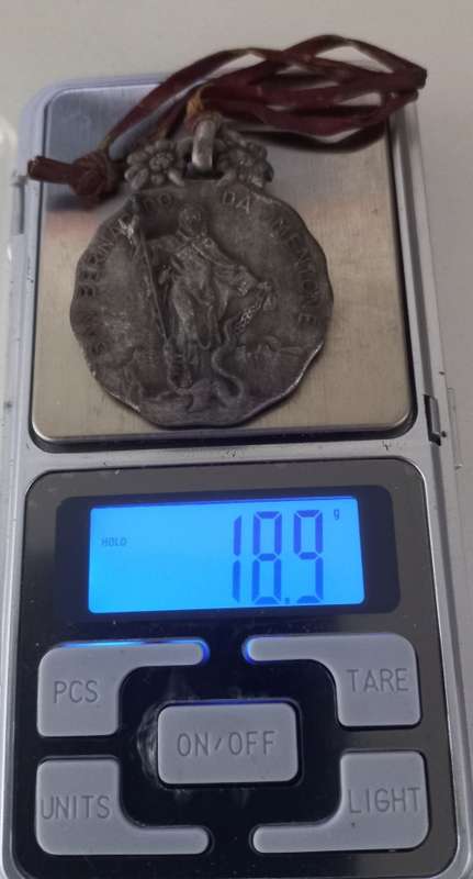 Antique Italian Saint Bernard of Menthon Medal  Circa 1920`s  ```WoW```  STUNNING