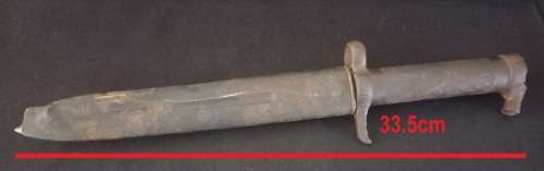 Vintage Antique Military EJ AB Swedish Mauser Bayonet
