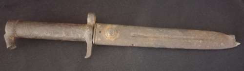 Vintage Antique Military EJ AB Swedish Mauser Bayonet