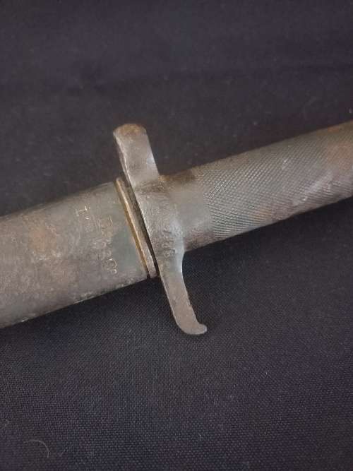 Vintage Antique Military EJ AB Swedish Mauser Bayonet