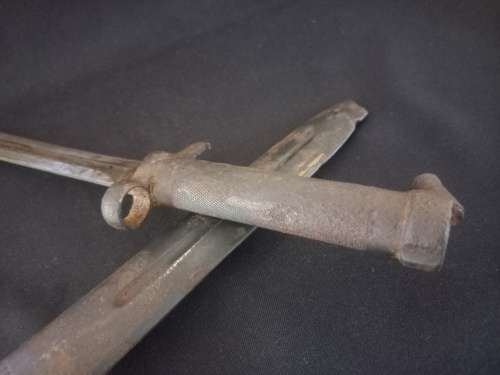 Vintage Antique Military EJ AB Swedish Mauser Bayonet
