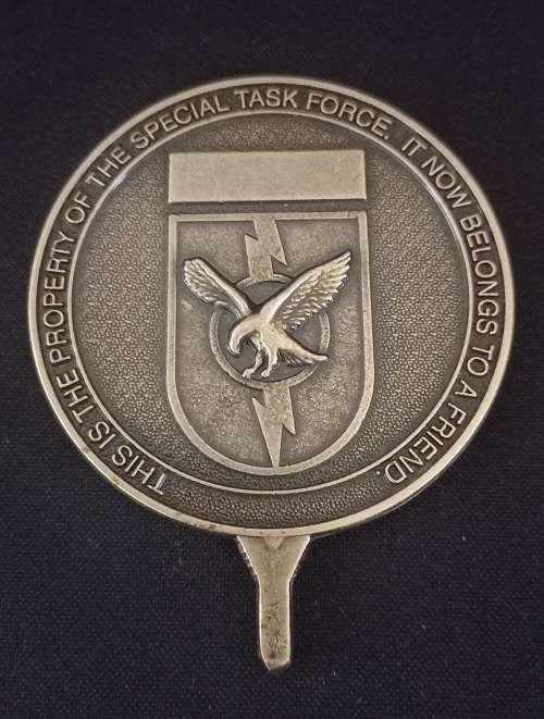 Special Task Force Medallion    Size: 76mm x 94mm         No.4