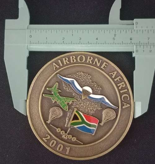 AIRBORNE AFRICA   2001    Size: 63mm Diameter             No.5