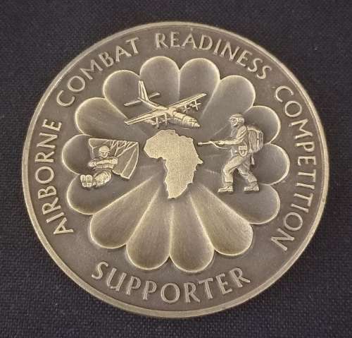 AIRBORNE COMBAT READINESS COMPETITION SUPPORTER    Size: 63mm Diameter     No.7