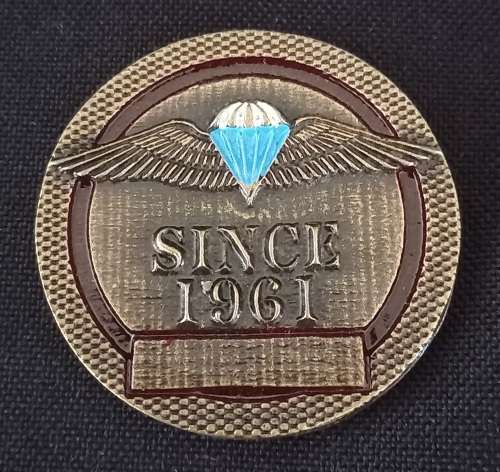 1 Parachute Battalion  SINCE 1961 Medallion   Size: 40mm Diameter     No.13