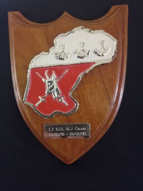 Collection Of KAPT / LT KOL / KOL / KMDT M.J CRAIG  Plaques and Insignia  `` One BID For The LOT ``