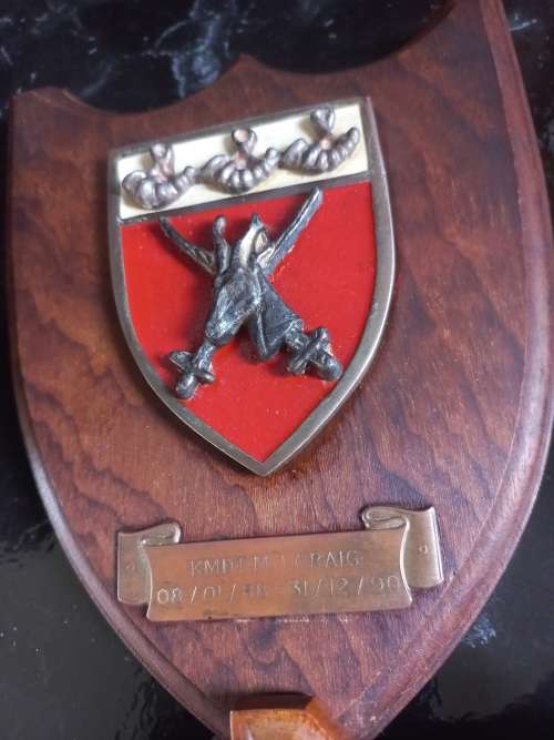 Collection Of KAPT / LT KOL / KOL / KMDT M.J CRAIG  Plaques and Insignia  `` One BID For The LOT ``