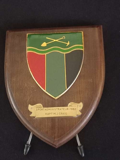 Collection Of KAPT / LT KOL / KOL / KMDT M.J CRAIG  Plaques and Insignia  `` One BID For The LOT ``