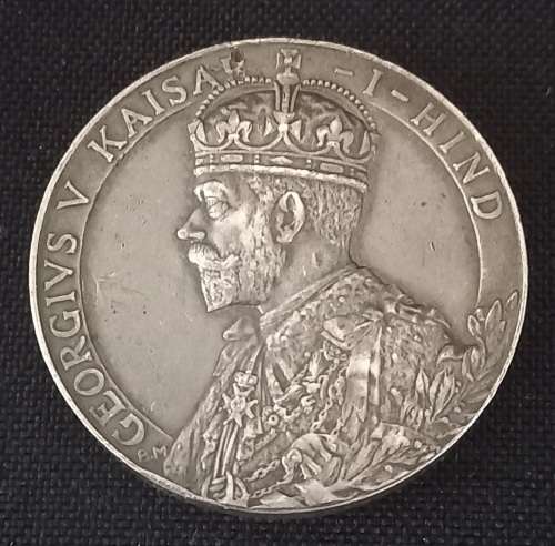 India General Service Medal 1908 - 1935 33127 PTE.H.MAYERS. 1-K.D.GUARDS Suspender Missing