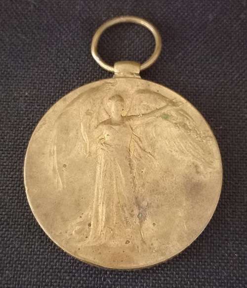 WW1 Victory Medal 1914 - 1919 PTE. F.J.SHACKLOCK