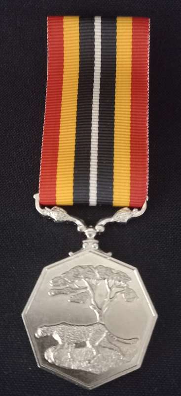 Southern Africa Full Size Medal Uniface Suspender Number 010973