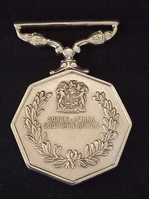 Southern Africa Full Size Medal Double Face Suspender Number 50824