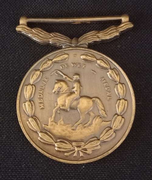 SADF - FULL SIZE DE WET (10 YEAR) SERVICE MEDAL NUMBERED 22091