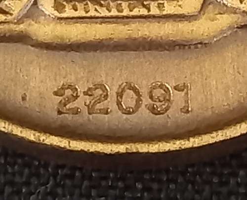 SADF - FULL SIZE DE WET (10 YEAR) SERVICE MEDAL NUMBERED 22091