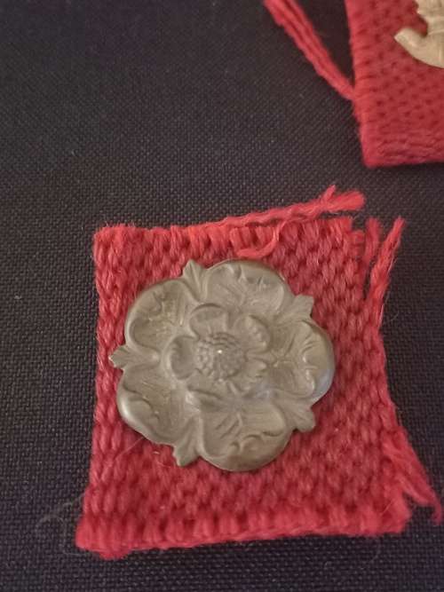 British Army WW1 / WW2 LANCASHIRE REGIMENT BADGES   `` One Bid For The 3 Badges ``
