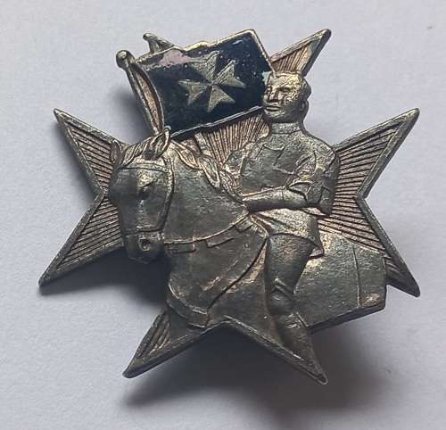 ST. JOHN`S Sterling Silver Badge And Shoulder Insignia ( Differend Sizes See Photo`s )     RR24