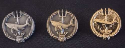 Recce Attack Diver Qualification Mess Dress Badges Class 1 and Class 2  + Gold ( Gold Not Issued )