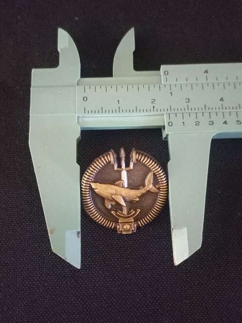 Recce Attack Diver Qualification Mess Dress Badges Class 1 and Class 2  + Gold ( Gold Not Issued )