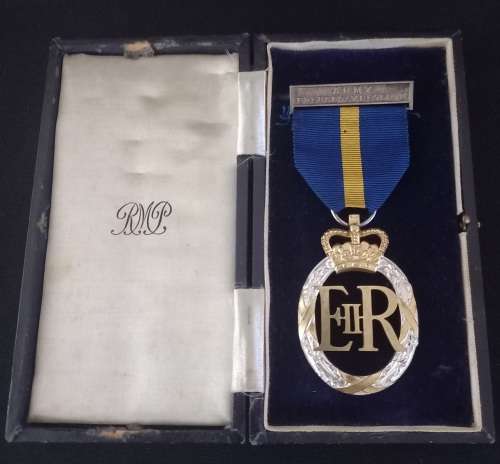 POST WW2 BRITISH ARMY EMERGENCY RESERVE DECORATION MEDAL EXCELLENT CONDITION