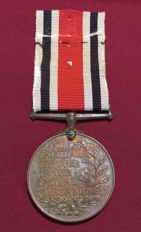 For Faithful Service In The Special Constabulatry  Awarded To CHARLES W. GRAHAM.  Full Size Bronze