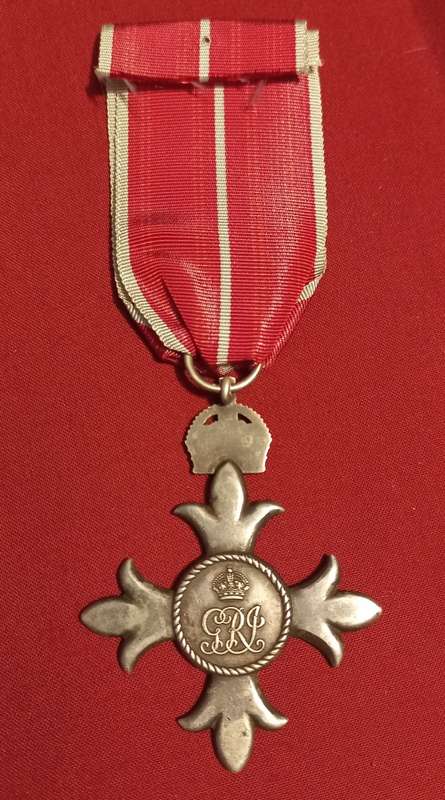 Member of the British Empire MBE Full Size