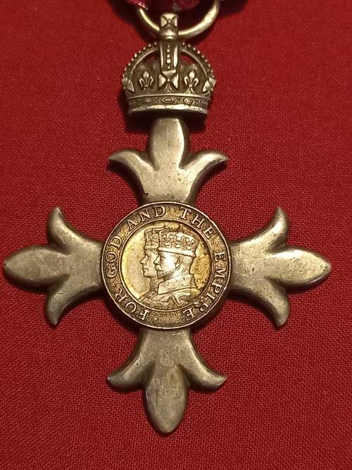 Member of the British Empire MBE Full Size