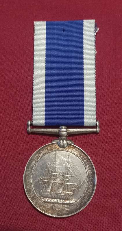 Royal Naval Long Service And Good Conduct Medal To: J.B. HOBBS, GR No 384, R.M.A.