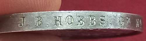 Royal Naval Long Service And Good Conduct Medal To: J.B. HOBBS, GR No 384, R.M.A.