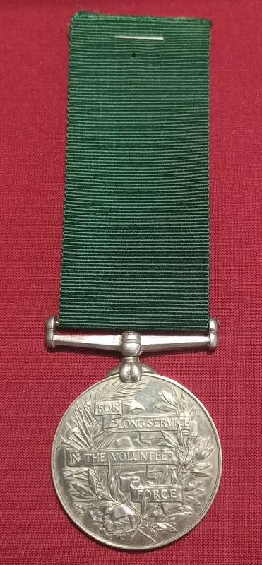 Volunteer Long Service Medal Awarded To : Capt. B.N. Short Yercaud Rifle Voltrs