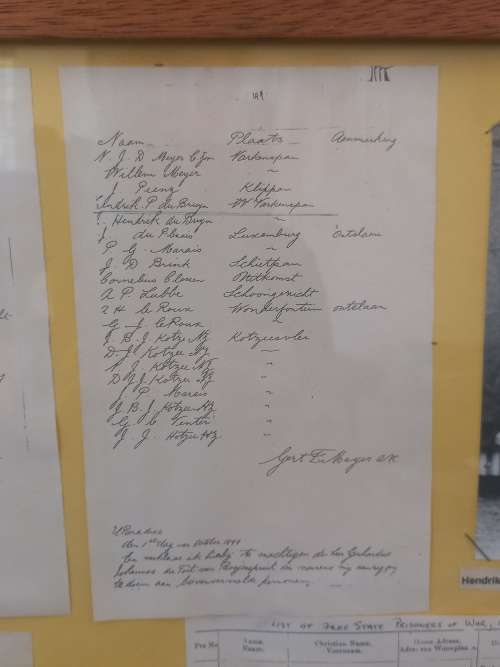 Father And Son Collection ----POW -- BURG. HENDRIK PETRUS DE BRUIJN and AO1 HENDRIK PETRUS DE BRUIJN