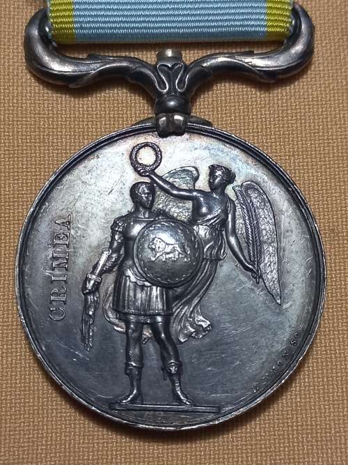 CRIMEA MEDAL  1854          ( Unnamed )                  ``  STUNNING  ``