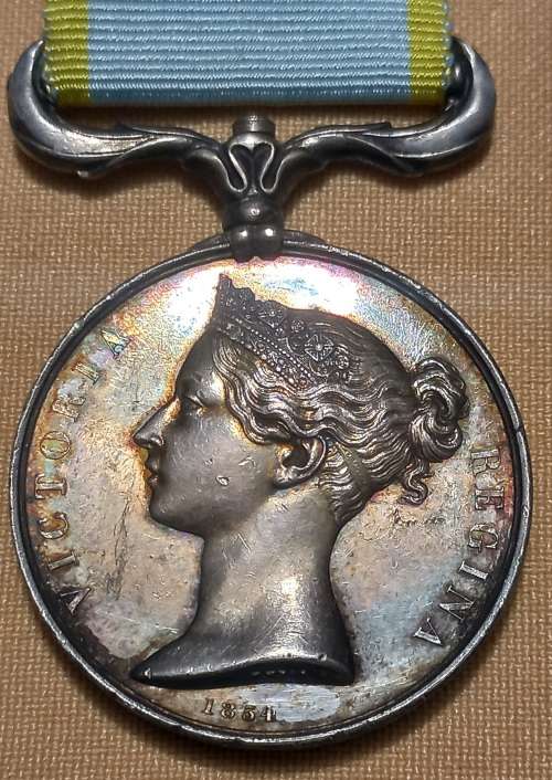 CRIMEA MEDAL  1854          ( Unnamed )                  ``  STUNNING  ``