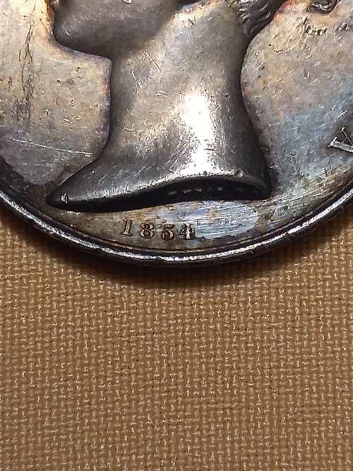 CRIMEA MEDAL  1854          ( Unnamed )                  ``  STUNNING  ``