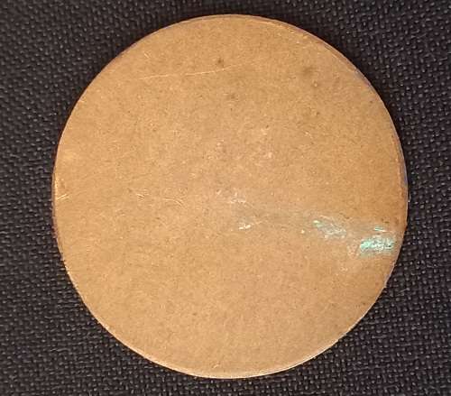 Royal Rhodesian Air Force      Brass and Enameled Badge     ( Size: 38 mm Diameter )             T1