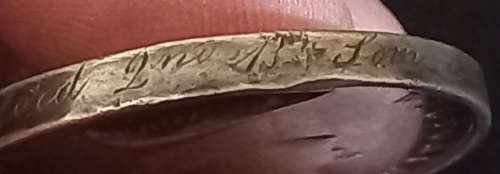 1854 INDIA GENERAL SERVICE MEDAL BURMA 1855-7 CLASP   To:   724 Pte. J. Difford 2nd Bn Som. L . I .