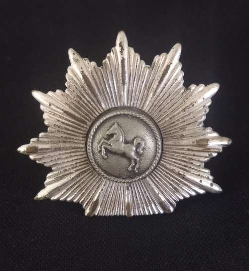 West German Police Cap Badge: Lower Saxony (Niedersachsen)    X21