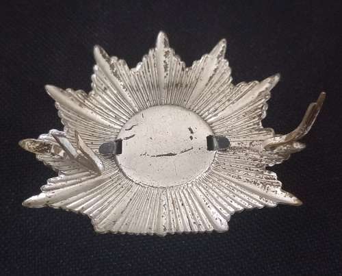 West German Police Cap Badge: Lower Saxony (Niedersachsen)    X21
