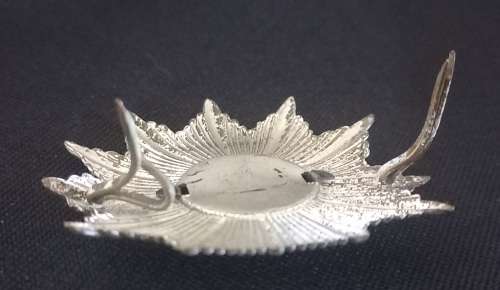 West German Police Cap Badge: Lower Saxony (Niedersachsen)    X21