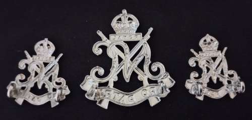 Natal Garbineers  Royal  Popatria  Cap And Collar Badges               X51