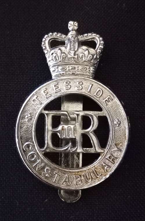 TEESSIDE Constabulary Cap Badge            X71