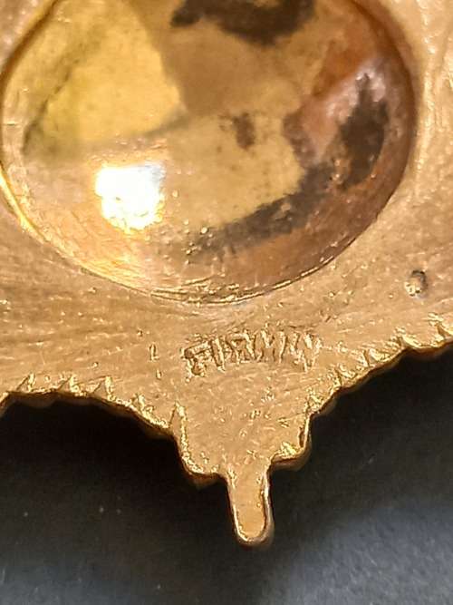 Great War Coldstream Guards Cap Badge      ( Makers Mark FIRMIN )         X92