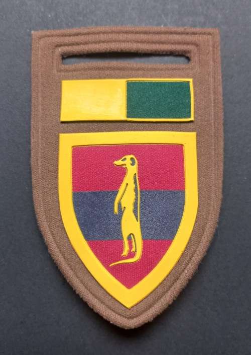 Tupper Flash 6 Field Engineer Regiment With 7Infantary Division Command With Pin                X106