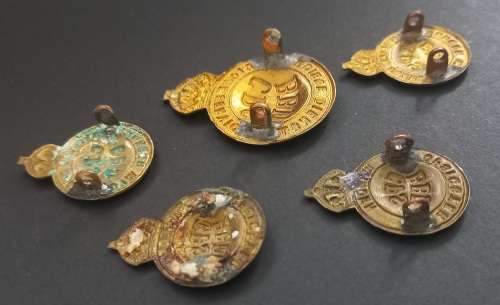 CPS / BBD Mediese Dienste Cap Badge + Opsigter And Burger Wag Collar Badges  (Note 1 No Lugs)   X109