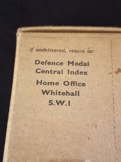 Defence Medal 1939 - 1945 Issued To: Miss F.A. Cooper  ( Medal Unnamed On Rim )             X130