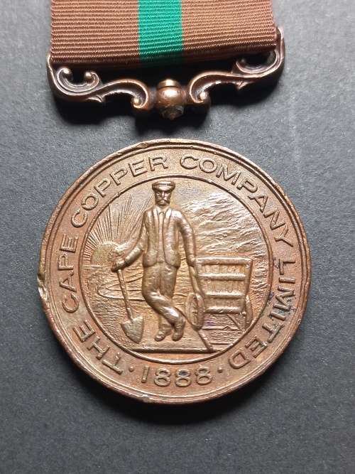 Defence Of O`OKIEP   Medal  Awarded To: J. JOSEPH. ( Please Note Suspender Is Broken Off )
